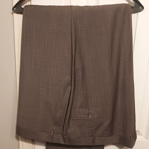 Jack Victor Classic Men 2 Peice Tan Suit   54R - Picture 12 of 16